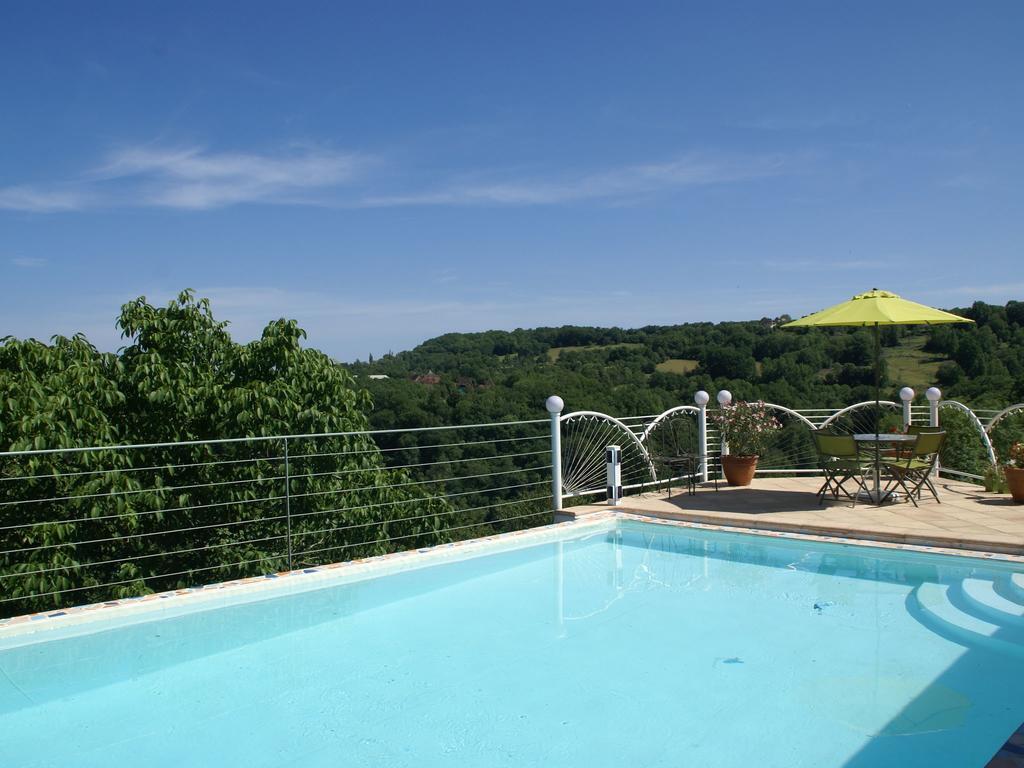 Modern Holiday Home With Private Pool Loubressac Rum bild